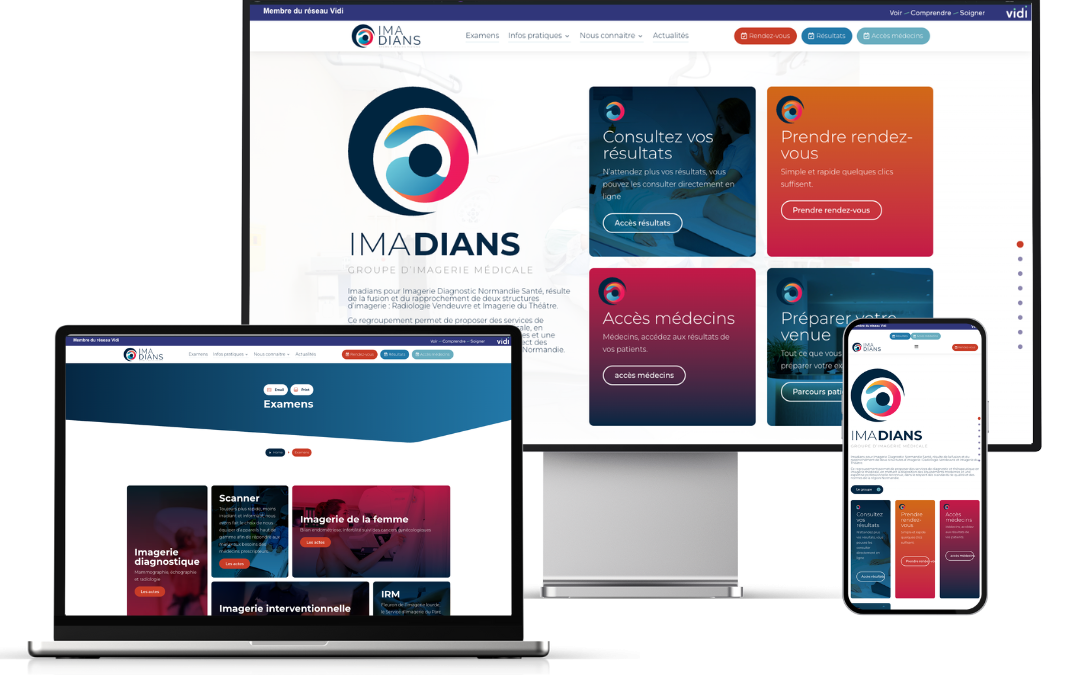 IMADIANS : Un nouveau site internet ergonomique et informatif pour une expérience patient optimisée